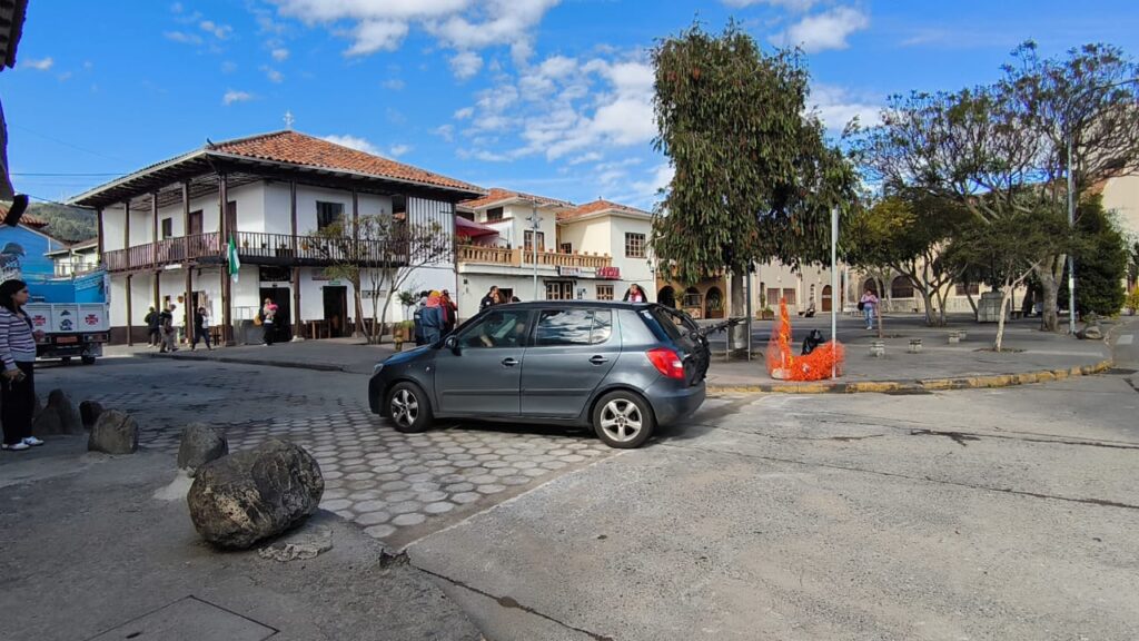 Un tamo de la calle Las Herrerías se reabrió tras un proceso de colocación de nuevo adocreto. /Cortesía