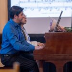 Los pianistas cuencanos Johnny Bravo y Pilar Rodríguez se presentaron en el Palacio Nacional de la Cultura de Guatemala.