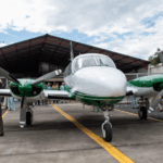 La ruta aérea Cuenca – Macas en avioneta se hará en las naves Piper Navajo Chieftain. /Foto Municipio de Morona.
