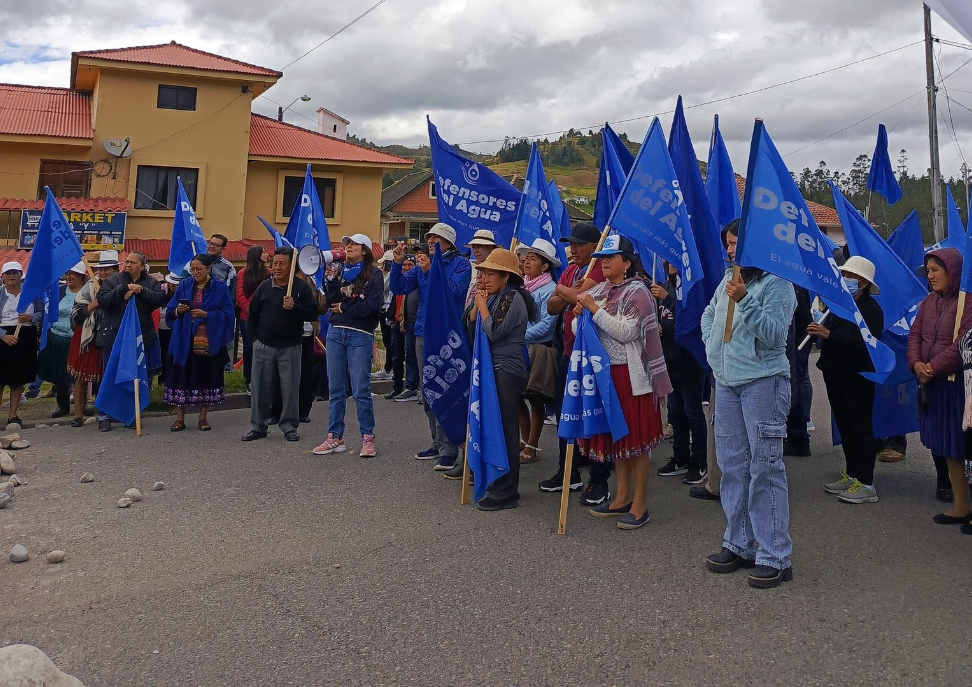 Una gran marcha se anunció en Cuenca para el 16 de septiembre de 2025 en defensa del agua. /Cortesía