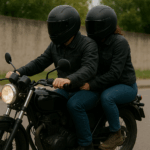 dos en moto