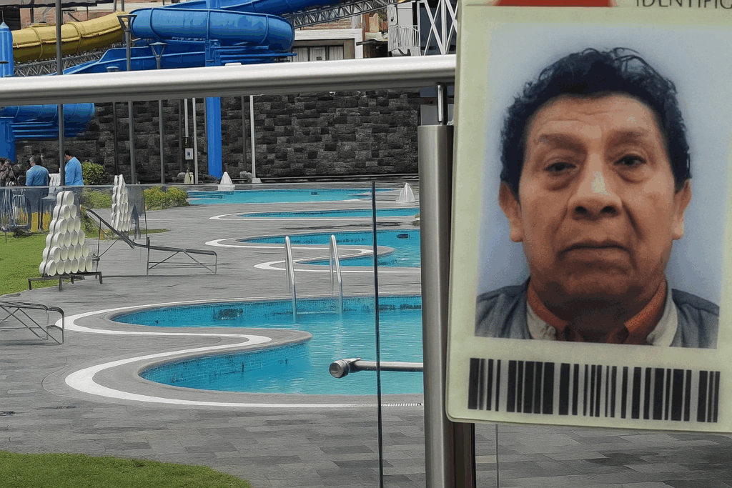 Un cuencano, identificado como Rafael Antonio Heredia Arias, murió en las piscinas de aguas termales de Agua Santa.