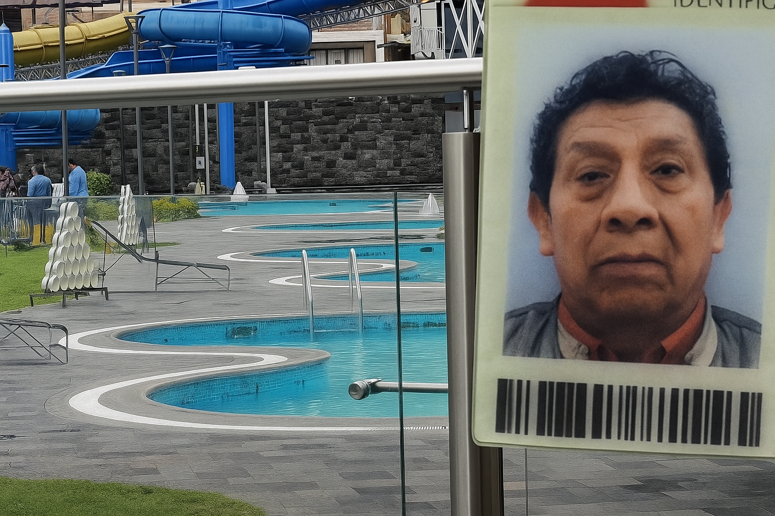 Un cuencano, identificado como Rafael Antonio Heredia Arias, murió en las piscinas de aguas termales de Agua Santa.