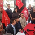 Trabajadores marchan por salud, educación y seguridad. EL FUT hace algunas exigencias al Gobierno Nacional.