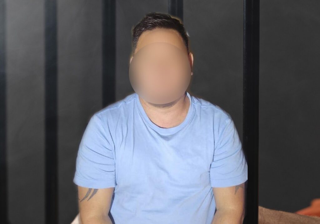 El detenido en Girón era solicitado por presunta delincuencia organizada. /Foto Policía Nacional