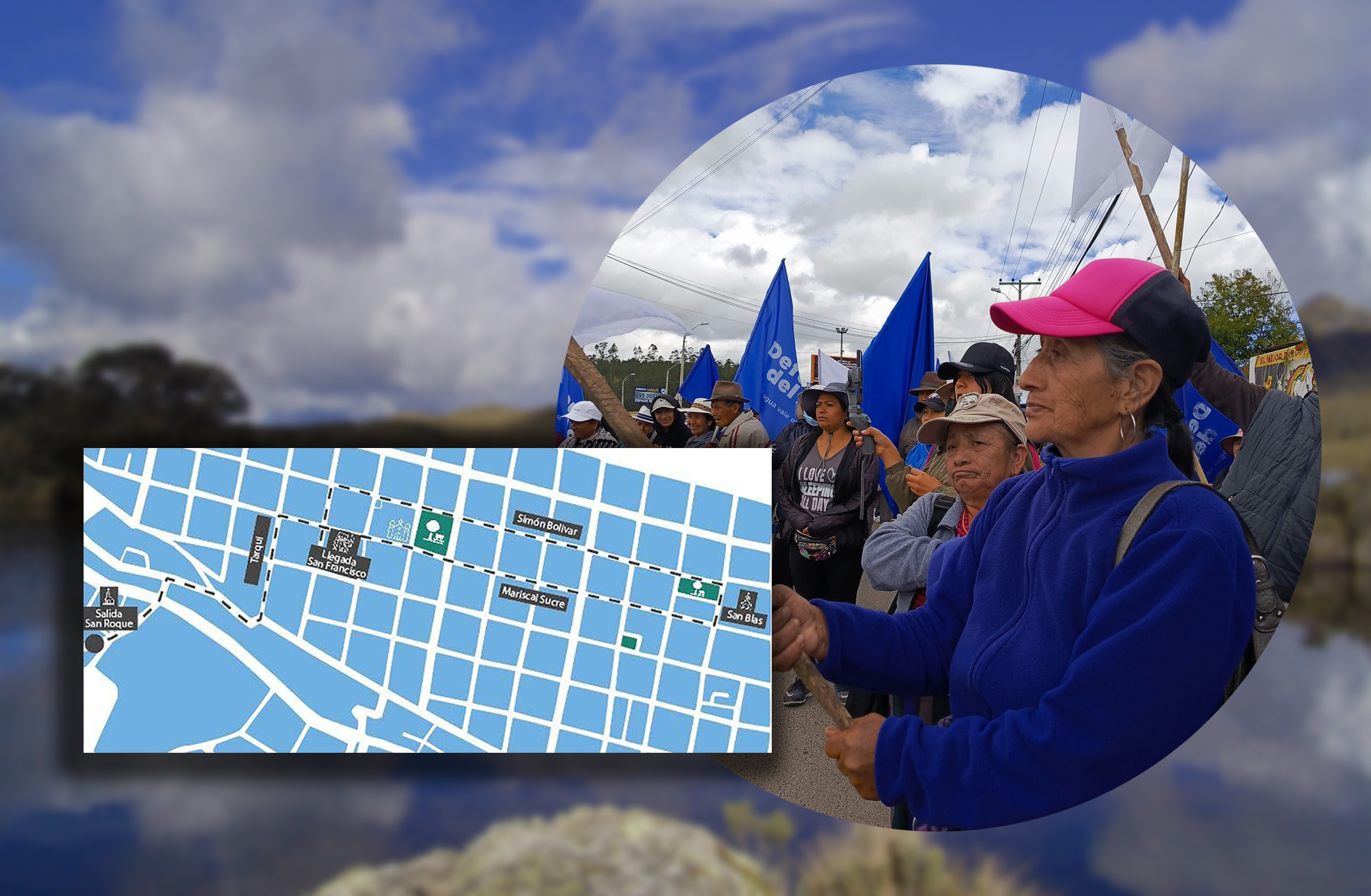 La ruta recorrerá calles del centro histórico de Cuenca. /Cortesía