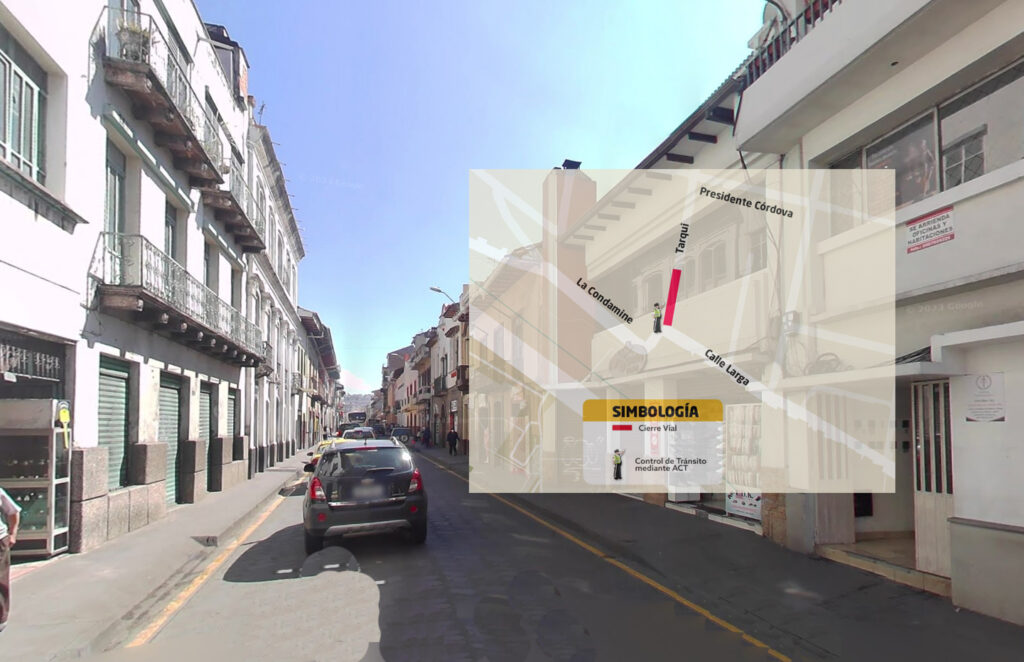 Desde el sábado 6 de septiembre hasta el domingo 7 se cerrará una vía del centro de la ciudad. /Cortesía